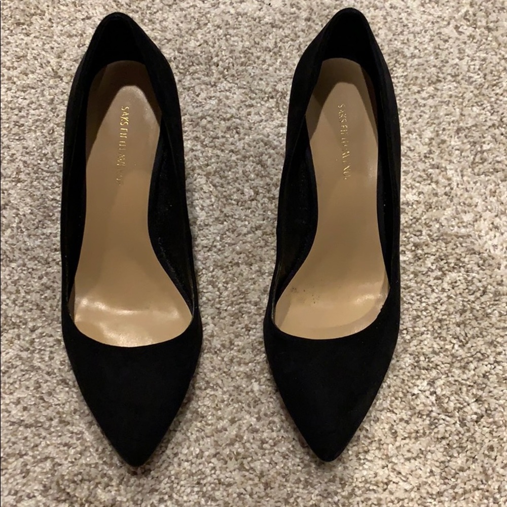 Black heels